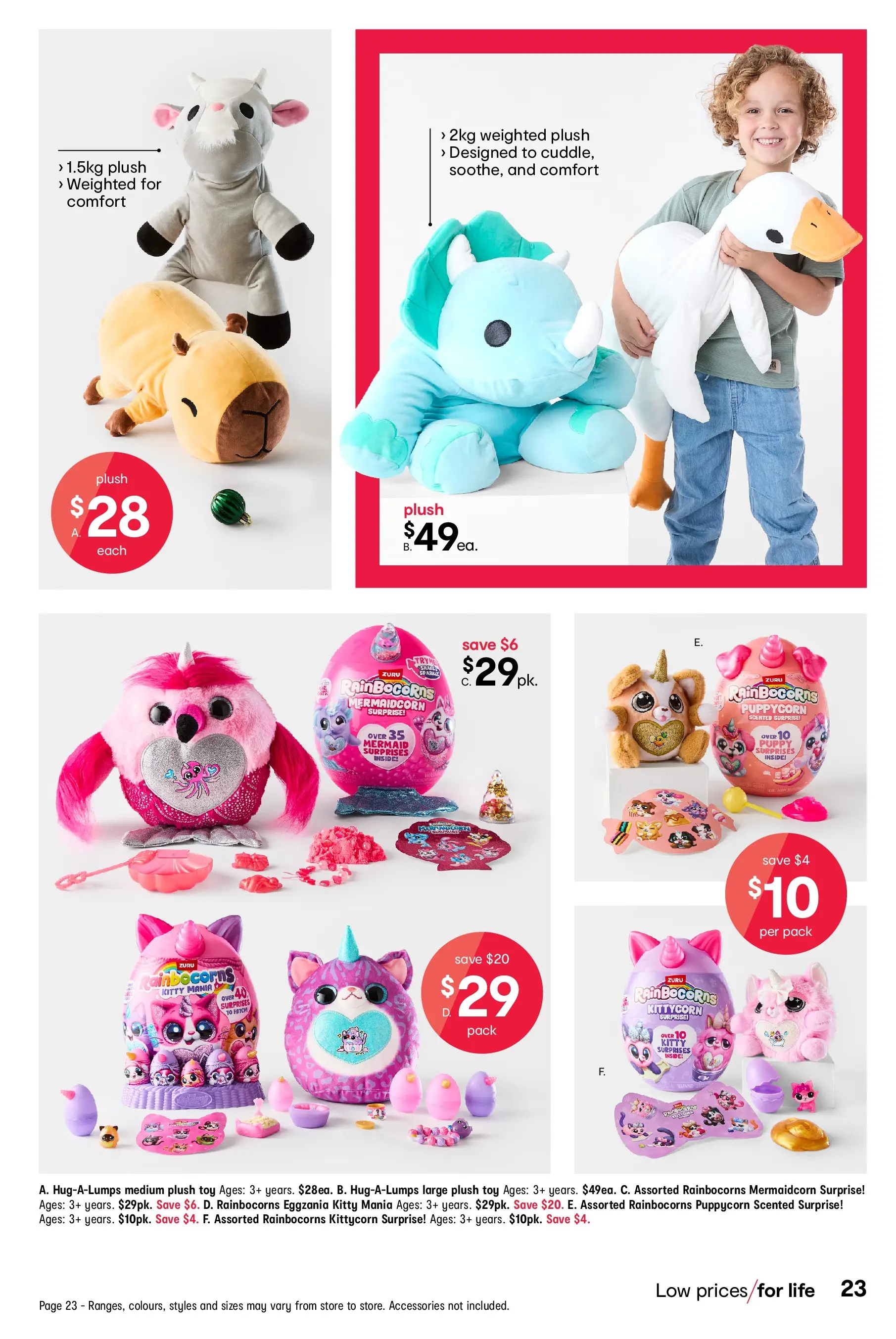﻿﻿Kmart catalogue valid from 05/11/2025 > Online Australia | Page: 23 | Products: Accessories