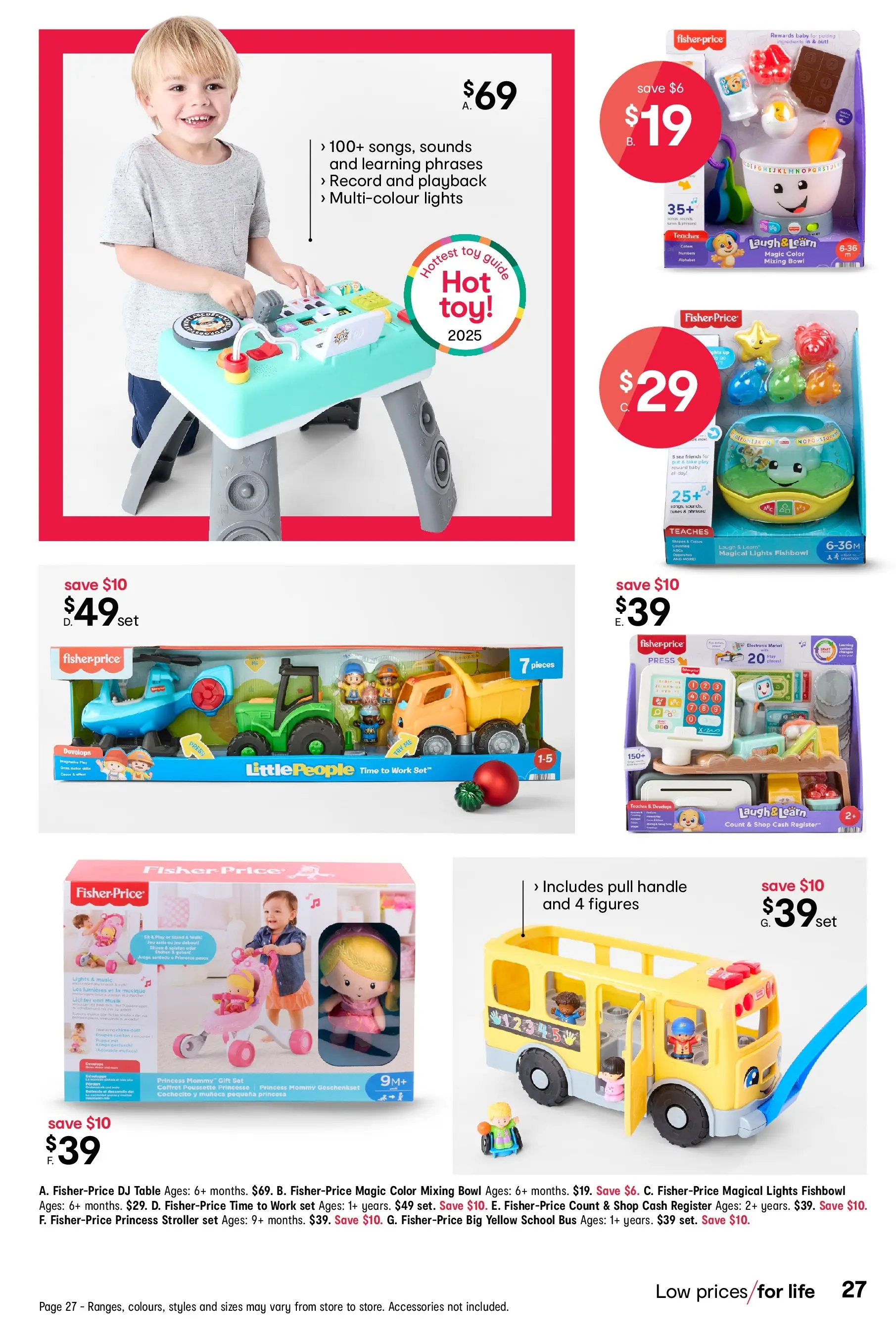 ﻿﻿Kmart catalogue valid from 05/11/2025 > Online Australia | Page: 27 | Products: Table, Accessories, Press