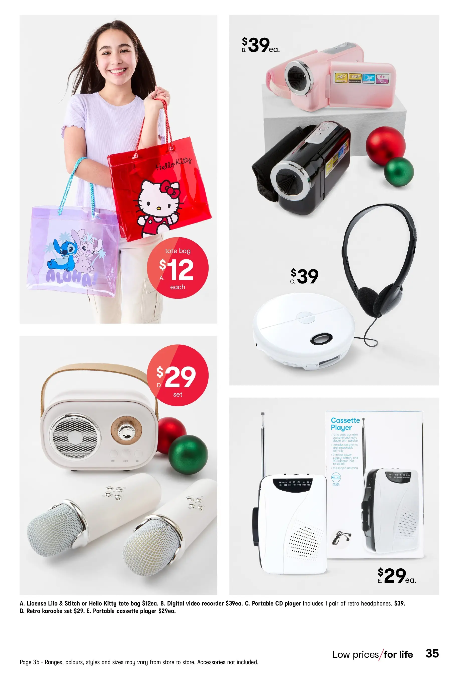 ﻿﻿Kmart catalogue valid from 05/11/2025 > Online Australia | Page: 35 | Products: Antenna, Clip, Bag, Speaker