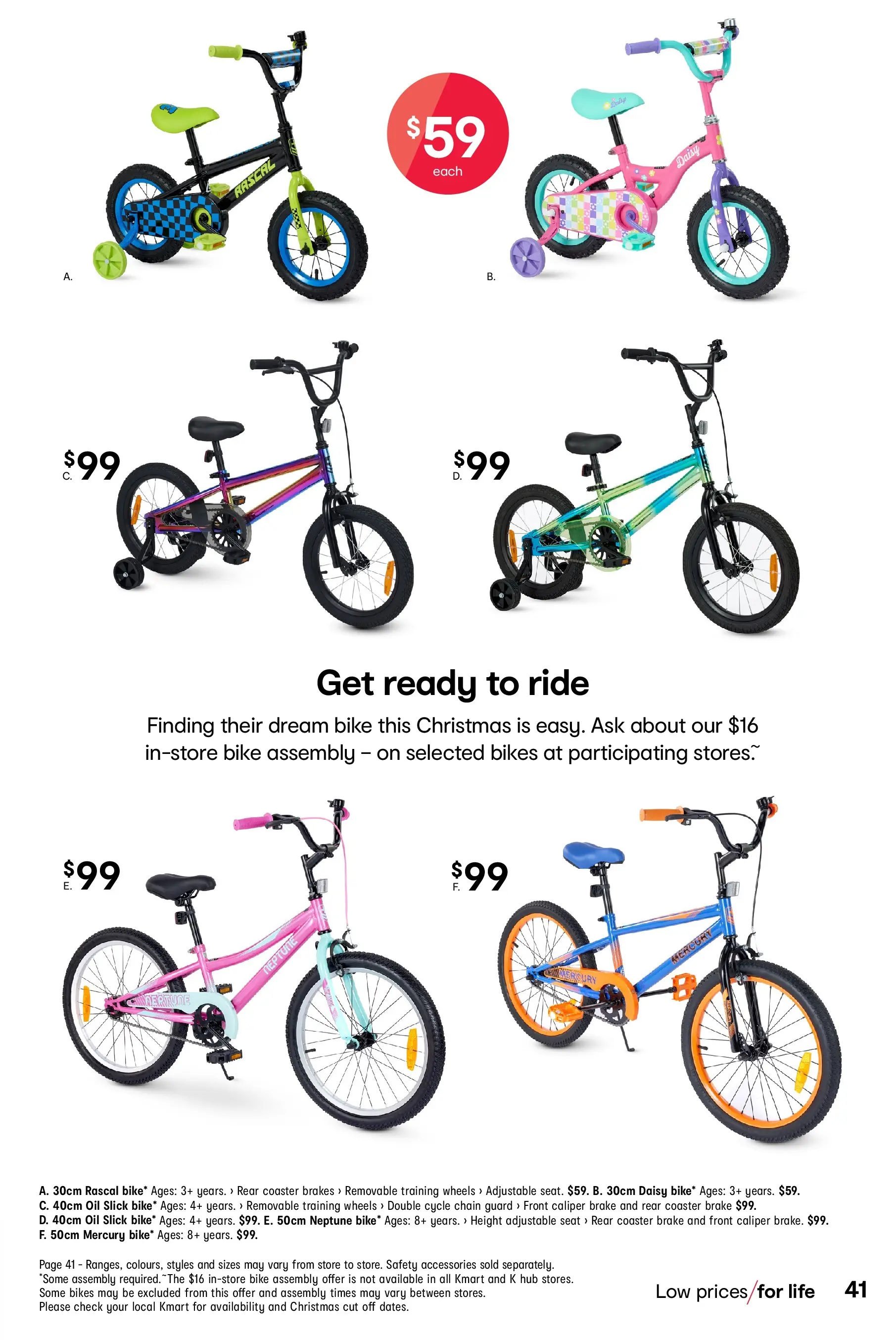 ﻿﻿Kmart catalogue valid from 05/11/2025 > Online Australia | Page: 41 | Products: Chain, Oil, Accessories