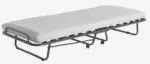 JYSK JYSK Сгъваемо легло SYDALS 80x200 светлосиво - до 19-11-25