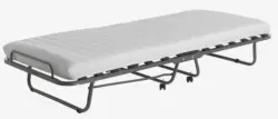 JYSK Сгъваемо легло SYDALS 80x200 светлосиво
