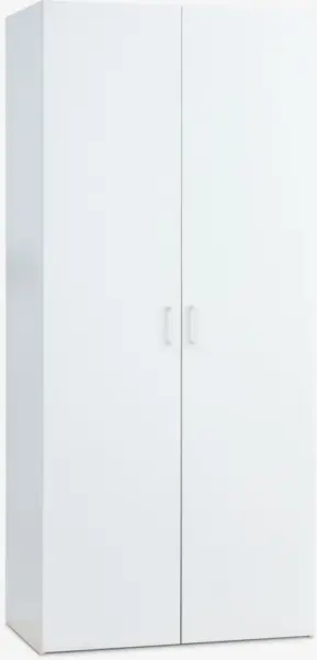 JYSK Гардероб KORUP 78x176 2 врати бял