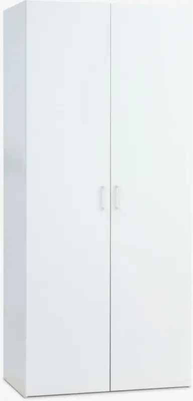 JYSK Гардероб KORUP 78x176 2 врати бял