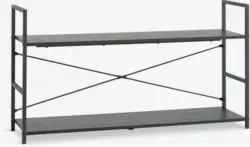 JYSK ТВ шкаф ASTRUP 1 рафт черен