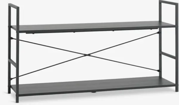 JYSK ТВ шкаф ASTRUP 1 рафт черен