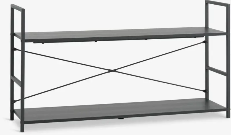 JYSK ТВ шкаф ASTRUP 1 рафт черен