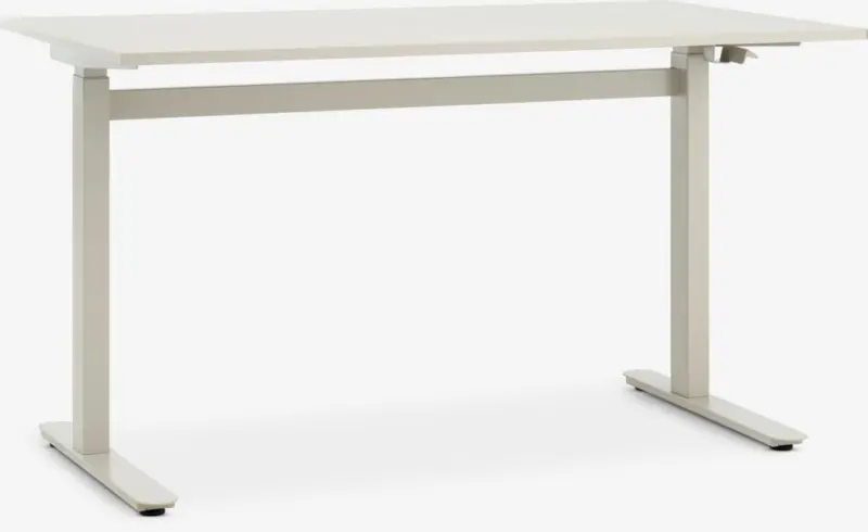 JYSK Регулируемо бюро LUNDTOFT 70x130 бежово