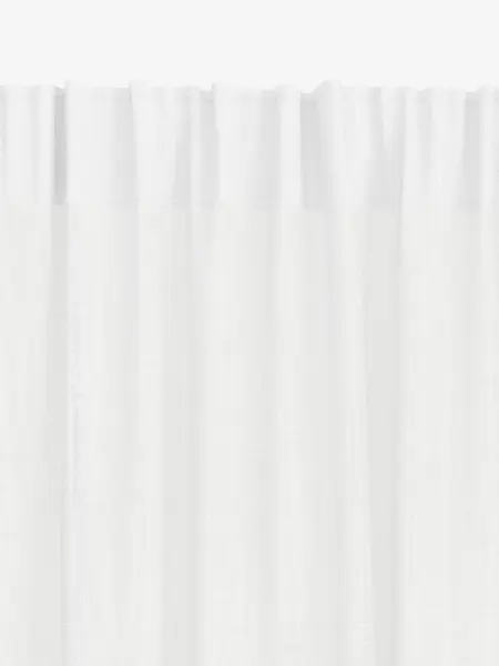 JYSK Завеса GOLTA 1x140x245 бяла