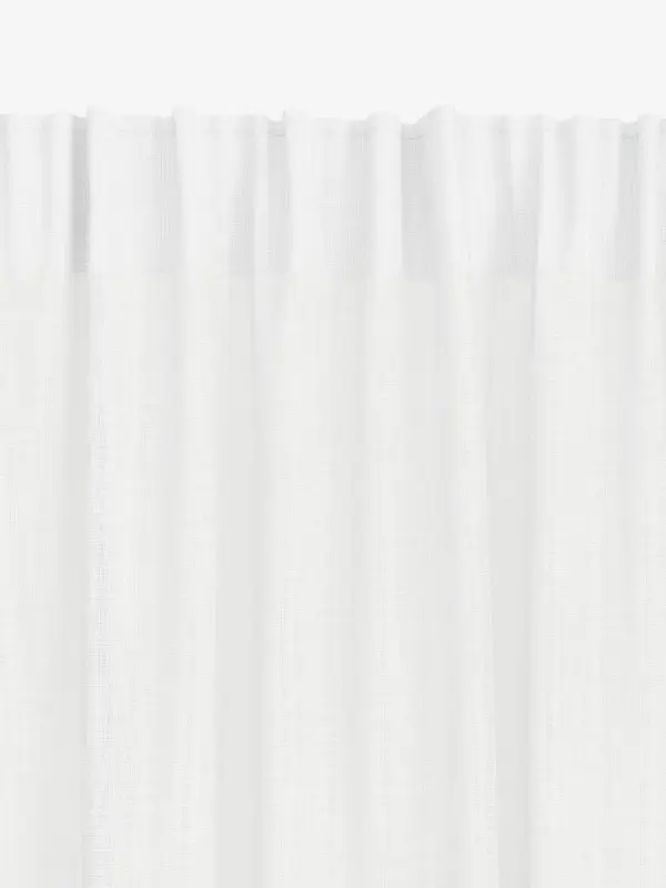 JYSK Завеса GOLTA 1x140x245 бяла