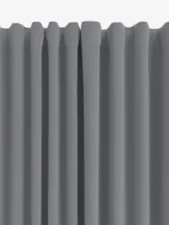 JYSK Завеса затъмняваща STADSHOLMEN 1x140x245 сива