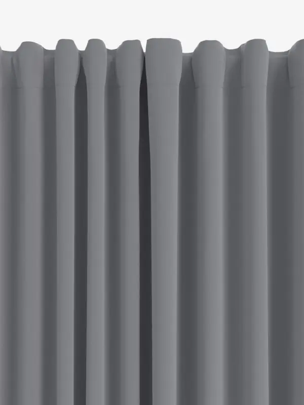 JYSK Завеса затъмняваща STADSHOLMEN 1x140x245 сива