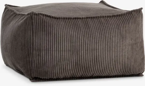 JYSK Табуретка AARS 65x65 цвят тъмен пясък кадифе