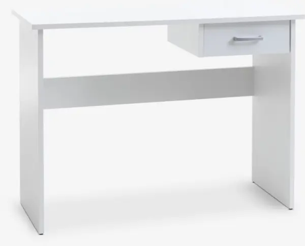JYSK Бюро KARUP 40x100 с 1 чекмедже бяло
