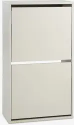 JYSK Шкаф за обувки ALLESHAVE 2 отделения бежов