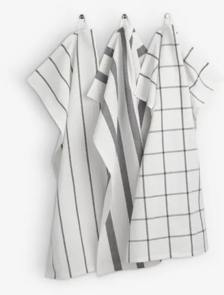 JYSK Кухненска кърпа FLEKKMURE 50x70 3 бр./к-т