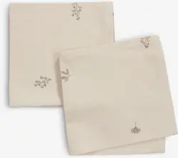 JYSK Платнена салфетка ENGFIOL 40x40 бежово 2 бр./к-т