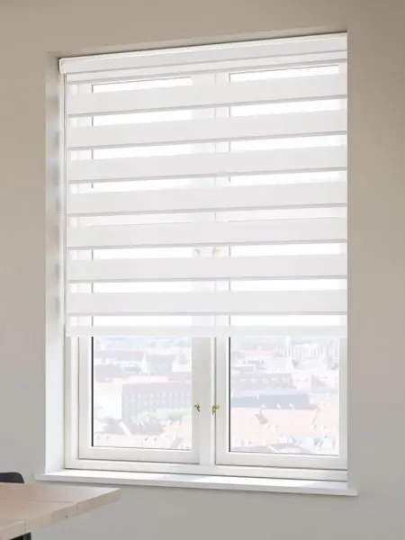 JYSK Двойна ролетна щора TOKE 60х180 бяла