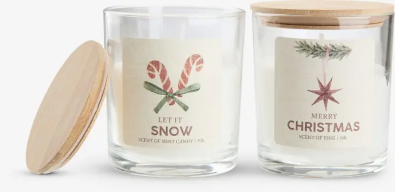 JYSK Ароматна свещ ANHYDRIT Ø7xВ8 см асорти