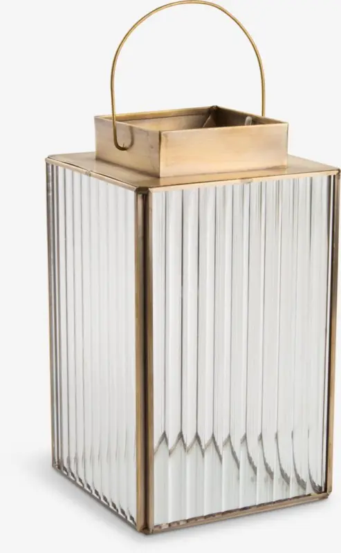 JYSK Фенер UVIT Ш14xД14xВ23см мед