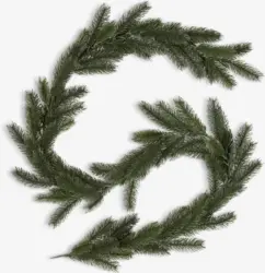 JYSK Гирлянд EMBLA Д180см зелен