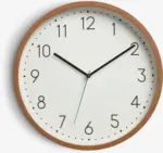 JYSK JYSK Стенен часовник ASKILD Ø30 см кафяв - до 19-11-25