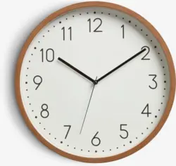 JYSK Стенен часовник ASKILD Ø30 см кафяв