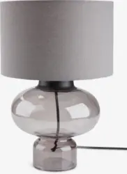 JYSK Настолна лампа EDMUND Ø25xВ38см сива