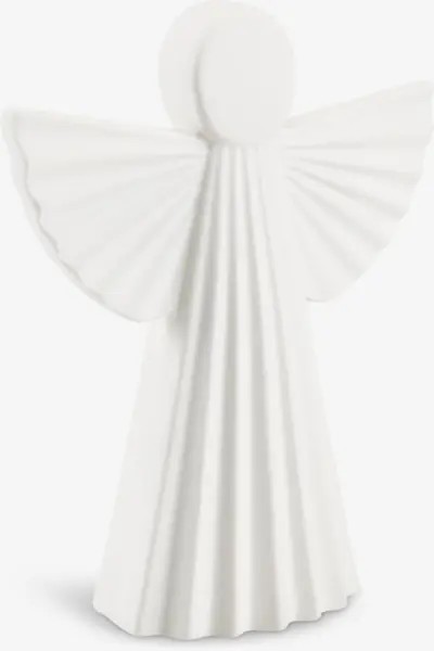 JYSK Ангел MYS Ш18xД8xВ23 см керамика бял