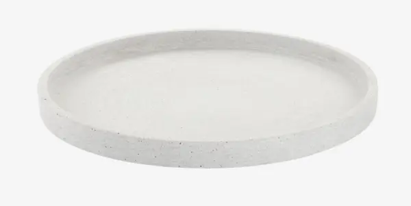 JYSK Декоративен поднос NISSE Ø25хВ2см сив