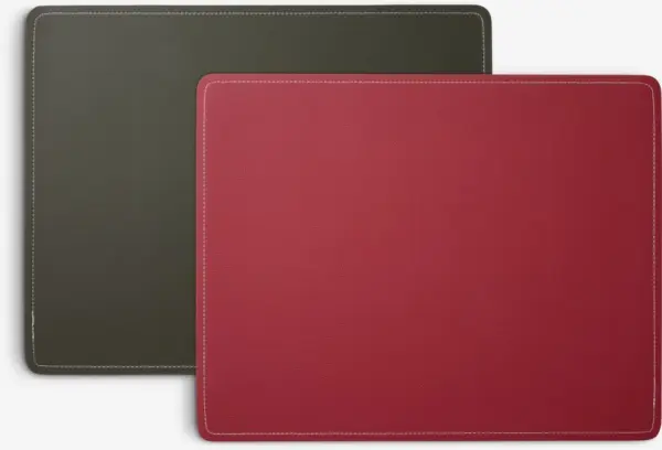 JYSK Подложка за хранене TIDSEL 33x42 червено/зелено