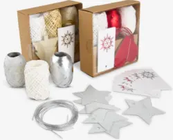 JYSK Подаръчна украса BOLTORN Ш12xД12xВ4 см асорти