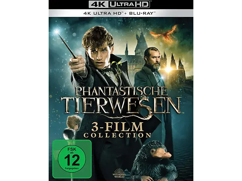 Phantastische Tierwesen 3-Film Collection [4K Ultra HD Blu-ray + Blu-ray]