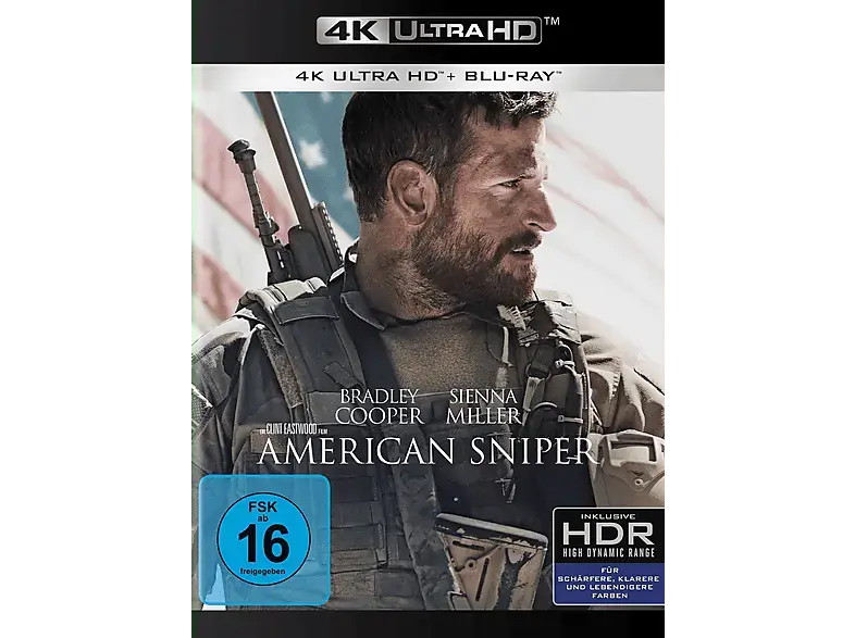 American Sniper [4K Ultra HD Blu-ray + Blu-ray]