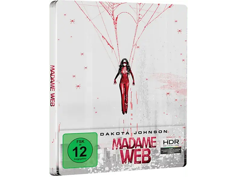 Madame Web Steelbook [4K Ultra HD Blu-ray + Blu-ray]