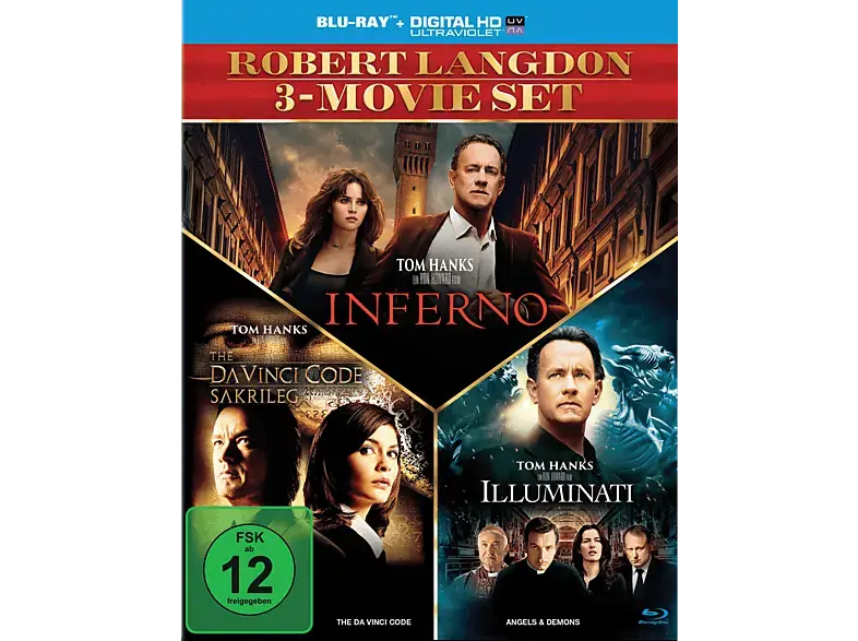 The Da Vinci Code - Sakrileg, Illuminati, Inferno [Blu-ray]