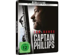 Captain Phillips Limitiertes Steelbook [4K Ultra HD Blu-ray + Blu-ray]