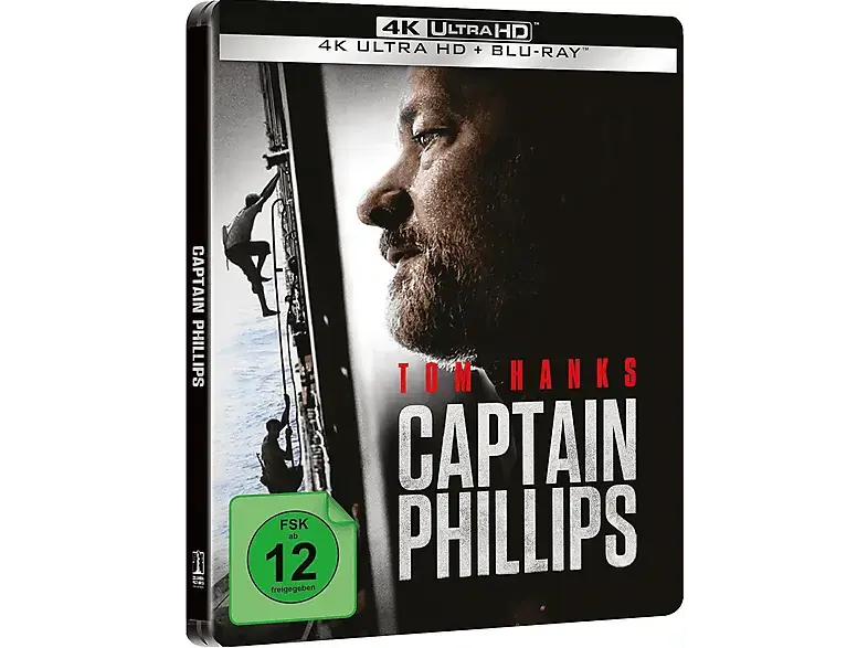 Captain Phillips Limitiertes Steelbook [4K Ultra HD Blu-ray + Blu-ray]