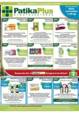 PatikaPlus újság érvényessége 2025.11.30-ig