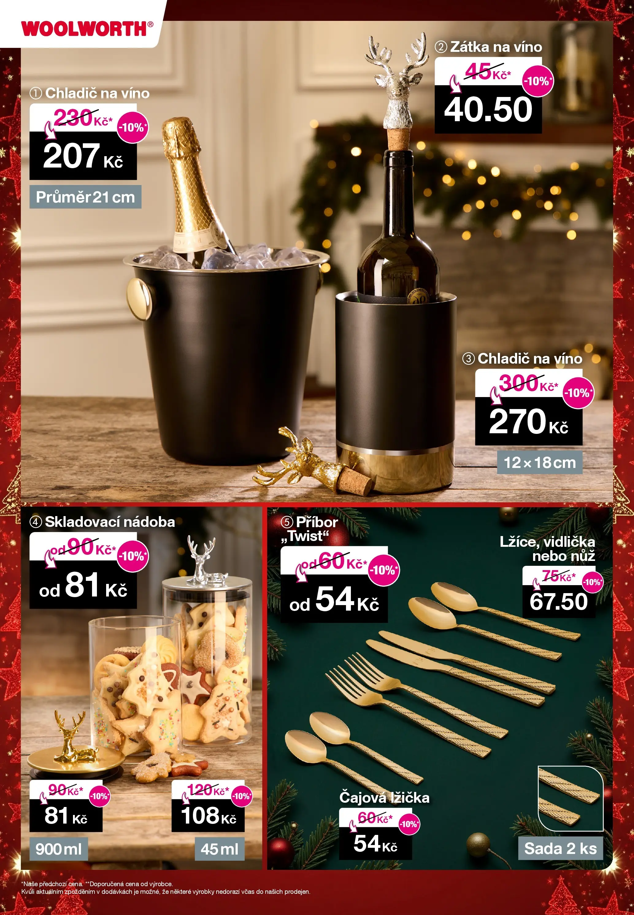 Woolworth leták - Otvice, Jihlava, Znojmo od 07.11.2025 - akční nabídka | Strana: 2 | Produkty: Vidlička, Víno, Nůž, Lžička