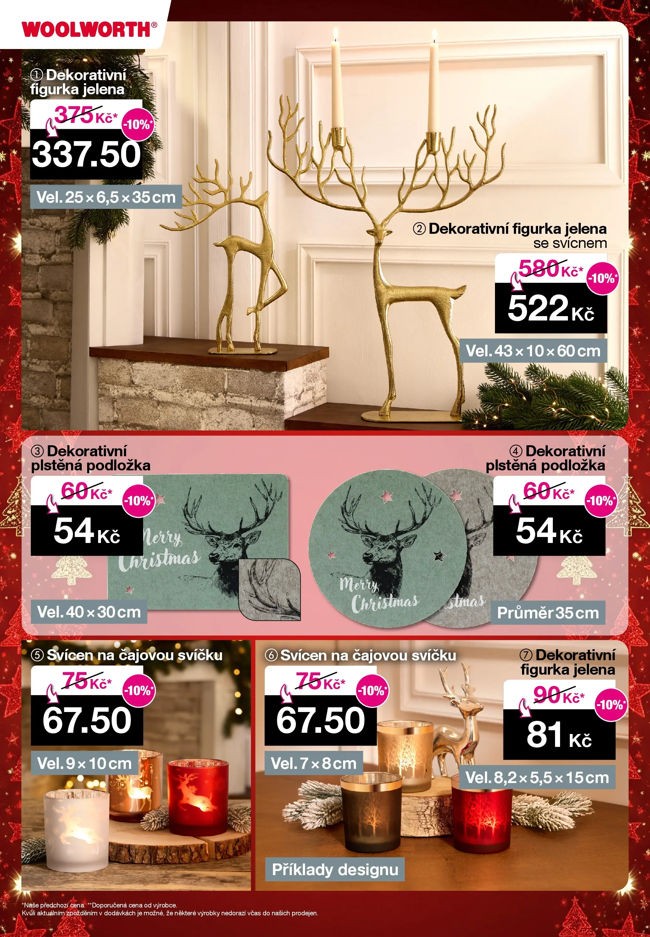 Woolworth leták - Otvice, Jihlava, Znojmo od 07.11.2025 - akční nabídka | Strana: 5 | Produkty: Svícen