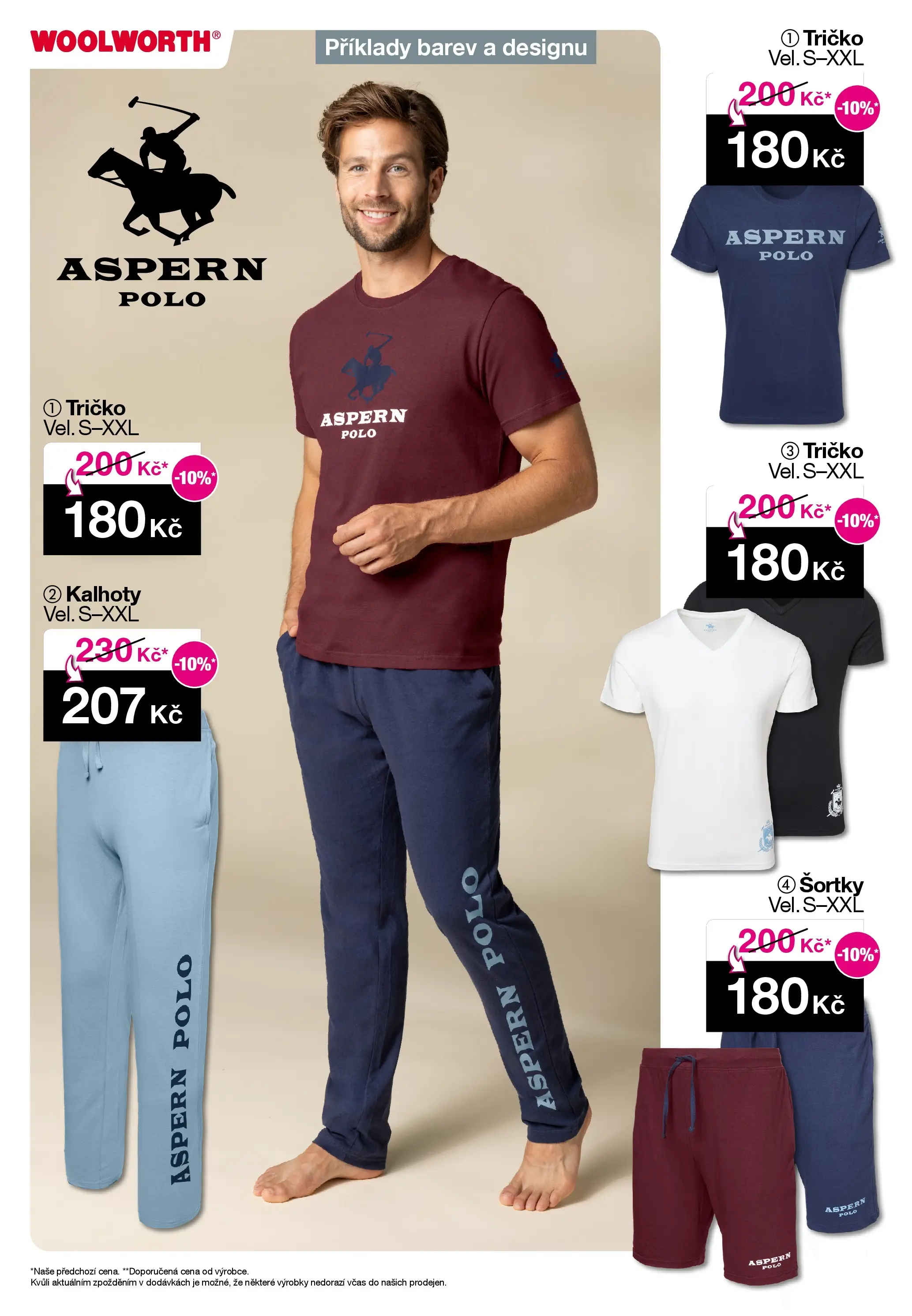 Woolworth leták - Otvice, Jihlava, Znojmo od 07.11.2025 - akční nabídka | Strana: 20 | Produkty: Tričko, Kalhoty