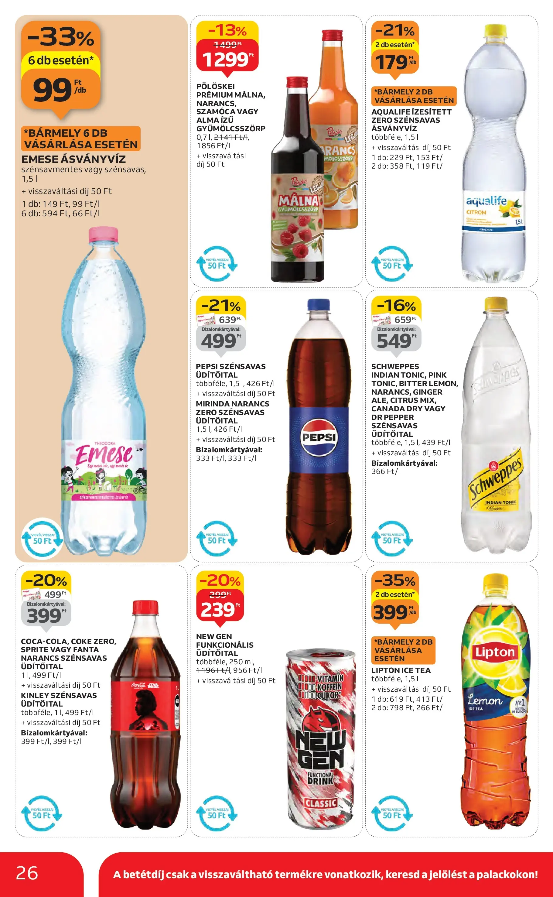 Akciós újság új Auchan - 2025.11.06. -tól/töl ⏳ | Oldal: 26 | Termékek: Tonic, Fanta, Ice tea, Alma Auchan Akciós újság Miskolc - 2025.11.06. -tól/töl > akció, lapozható szórólap 🛍️ | Oldal: 26 | Termékek: Tonic, Fanta, Ice tea, Alma