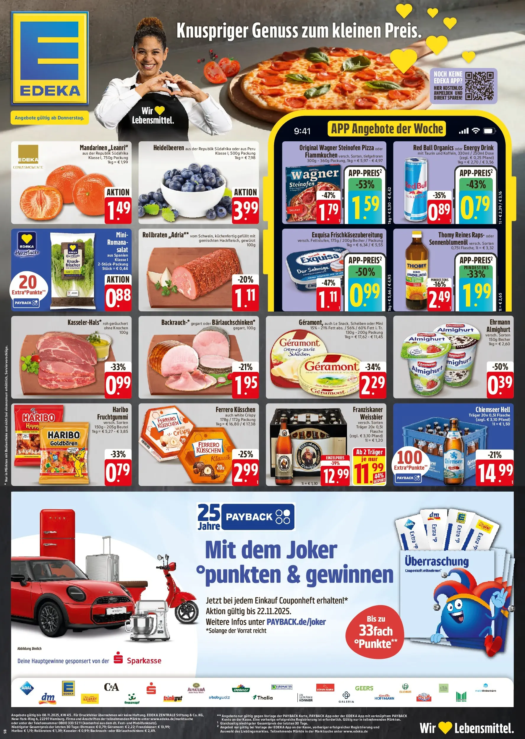 Edeka prospekt Rötz	 (ab 05.11.2025) » Angebote Online | Seite: 1
