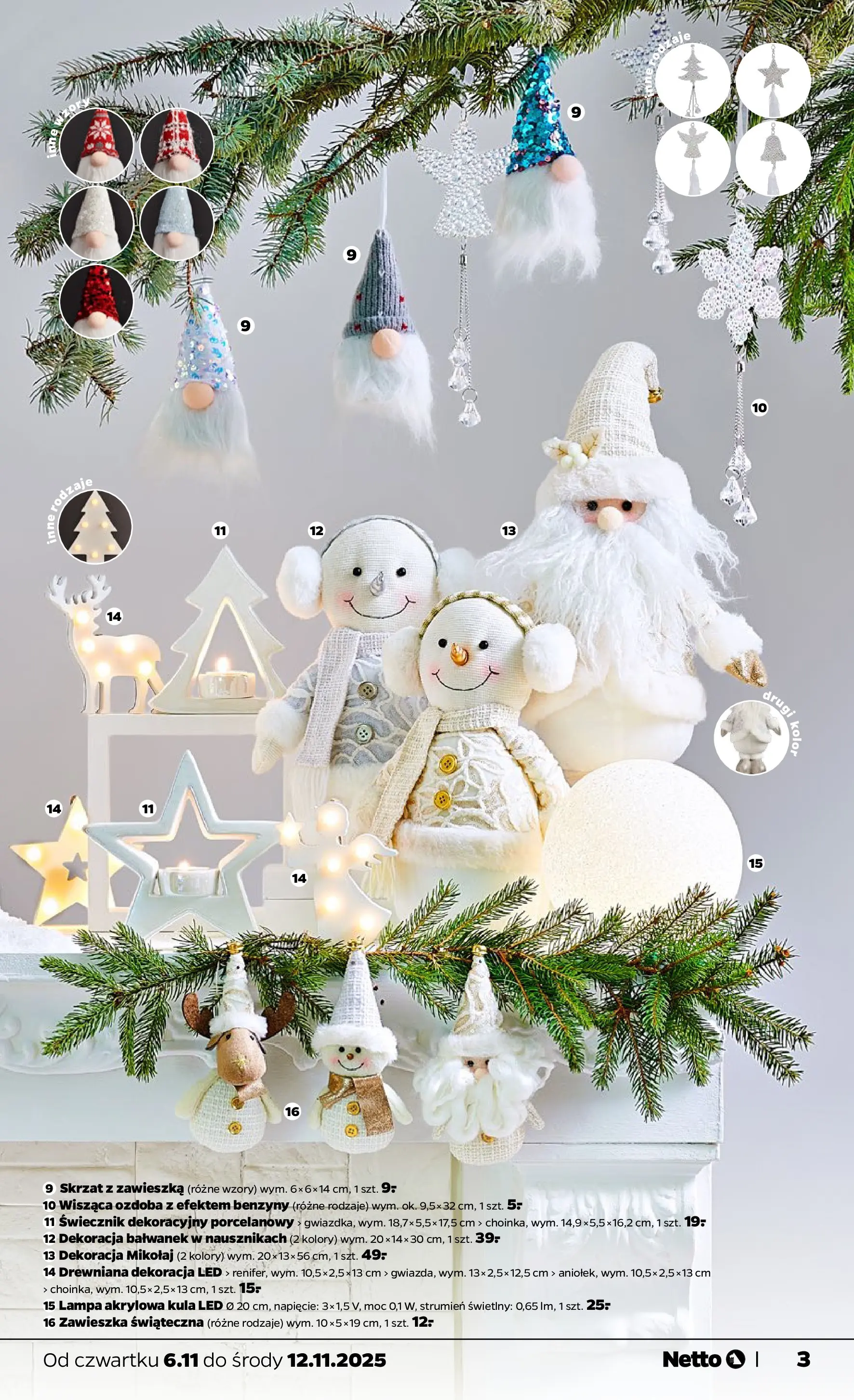Netto gazetka - Non Food od 06.11.2025 - Aktualne promocje | Strona: 3 | Produkty: Lampa