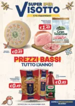 Supermercati Visotto Prezzi bassi tutto l'anno! - al 16.11.2025