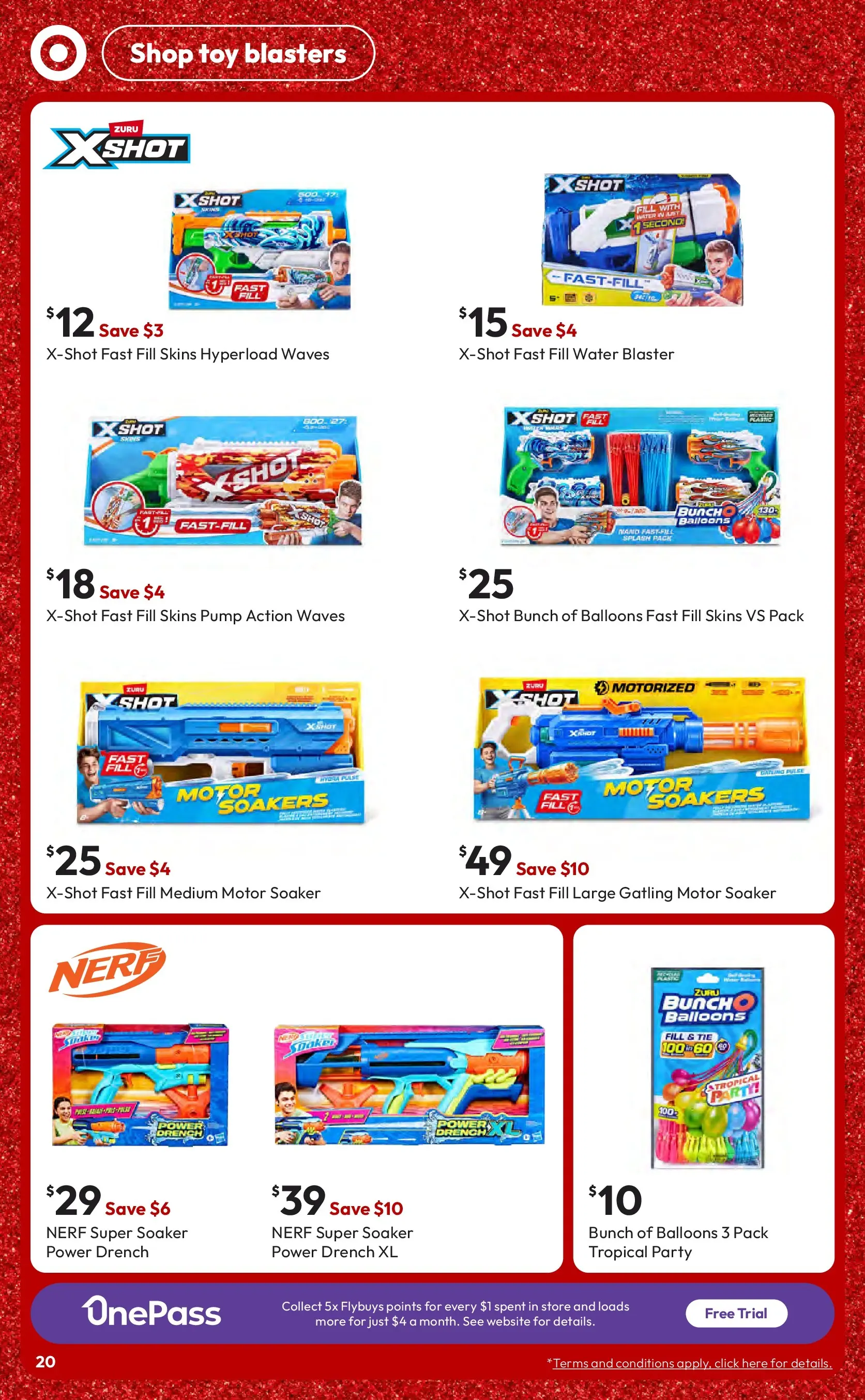 ﻿﻿Target catalogue valid from 05/11/2025 > Online Australia | Page: 20 | Products: Water, Tie