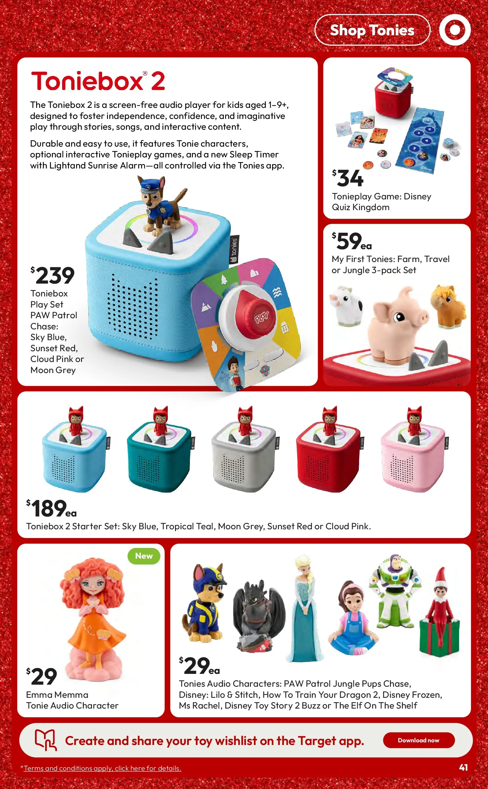 ﻿﻿Target catalogue valid from 05/11/2025 > Online Australia | Page: 41 | Products: Shelf, Audio, Game, Timer