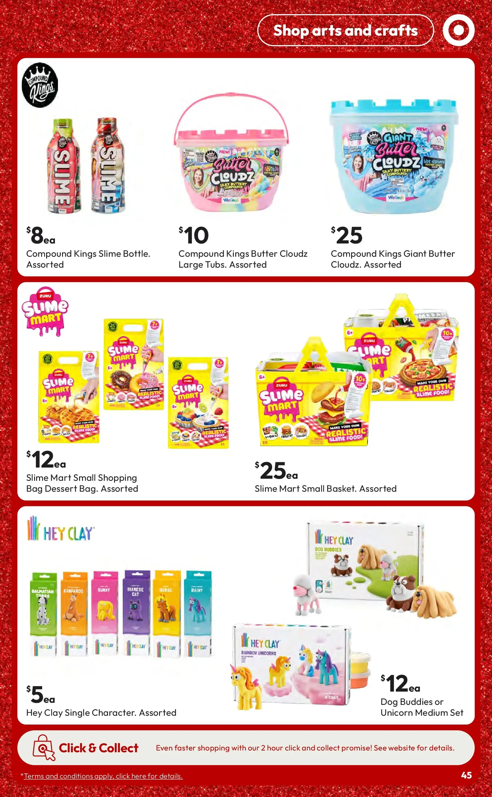 ﻿﻿Target catalogue valid from 05/11/2025 > Online Australia | Page: 45 | Products: Butter, Clay, Bag