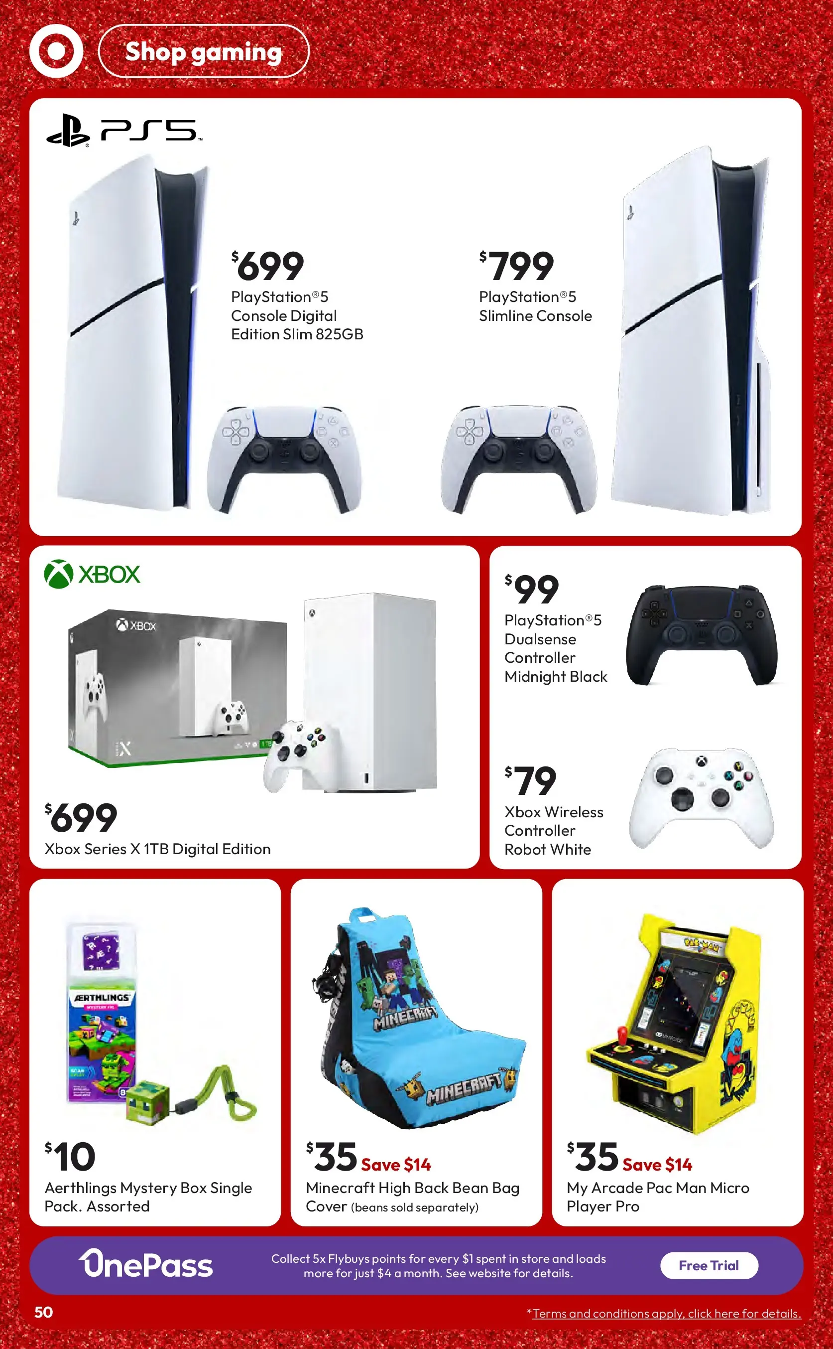 ﻿﻿Target catalogue valid from 05/11/2025 > Online Australia | Page: 50 | Products: Box, Digital, Xbox, Bag